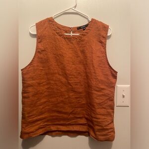 Quince Linen Sleeveless Tank Top